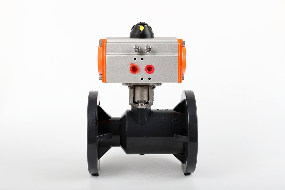 福山镇气动法兰一体球阀